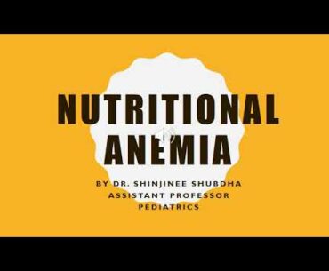 NUTRITIONAL ANEMIA