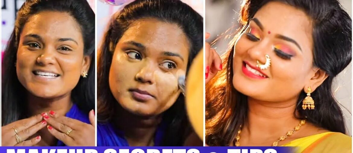 Makeup Transformation - 'Sembaruthi' Fame Bharatha Naidu | ZeeTamil Sembaruthi Mithra Makeup Secrets