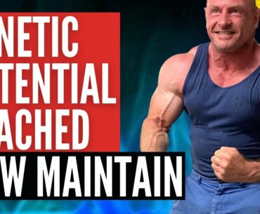 How To Maintain Muscle Mass At Your Genetic Potential Bodybuilding?