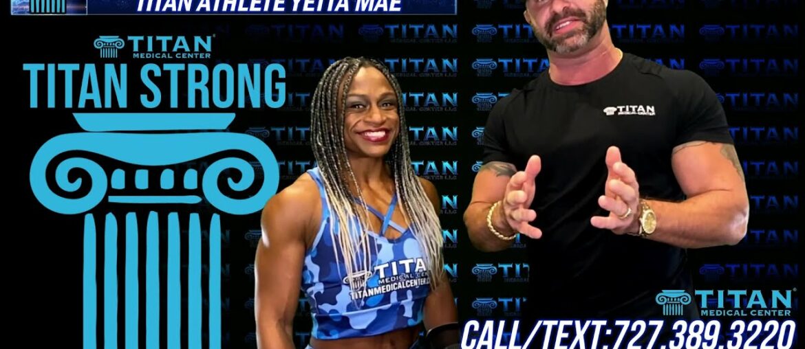 Titan Medical sponsored bodybuilder Yetta Mae stops by to talk to John about upcoming competitions!