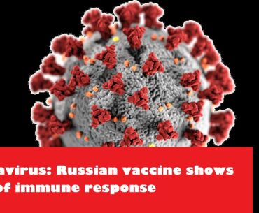 Coronavirus: Russian vaccine shows signs of immune response