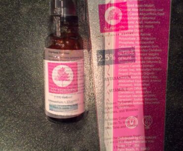 Oz Naturals: 2.5% Retinol Serum with Astaxanthin and Vitamin E #Review #OzNaturals #Beauty