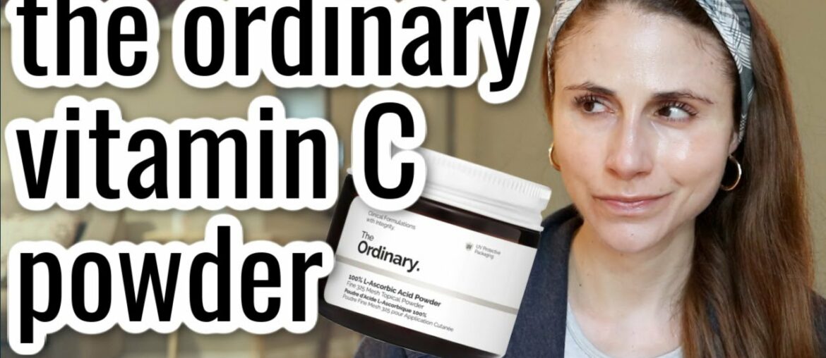 The Ordinary vitamin C  powder review| Dr Dray