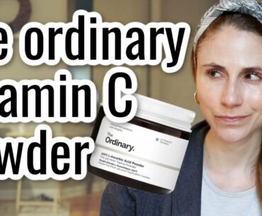 The Ordinary vitamin C  powder review| Dr Dray