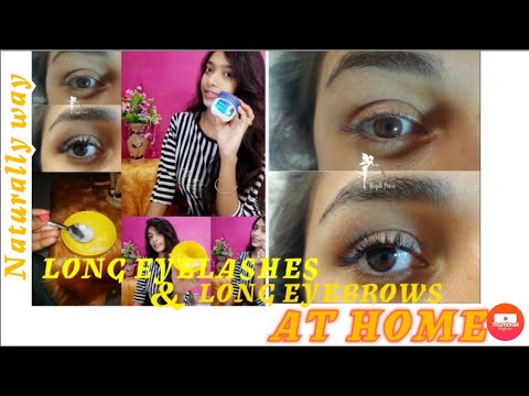 Vitamin-E to Grow Long EYELASHES & EYEBROWS Simple & Effective Ways |sonichauhan|