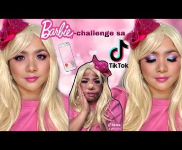 BARBIE MAKEUP TRANSFORMATION | BARBIE CHALLENGE | KRISTINE LIPIO