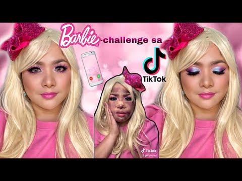 BARBIE MAKEUP TRANSFORMATION | BARBIE CHALLENGE | KRISTINE LIPIO