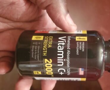 Real  Review - Vitamin C 2000 mg for Immune Support - Made in USA - Ascorbic Acid Vitamin C Cap...