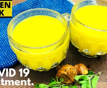 COVID19 treatment and prevention AYUSH I Golden milk I Immunity booster for corona I turmeric milk