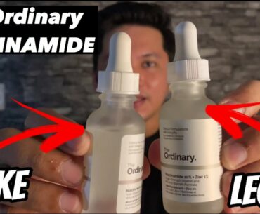 FAKE vs LEGIT? The Ordinary Niacinamide Serum Philippines ( Tagalog )