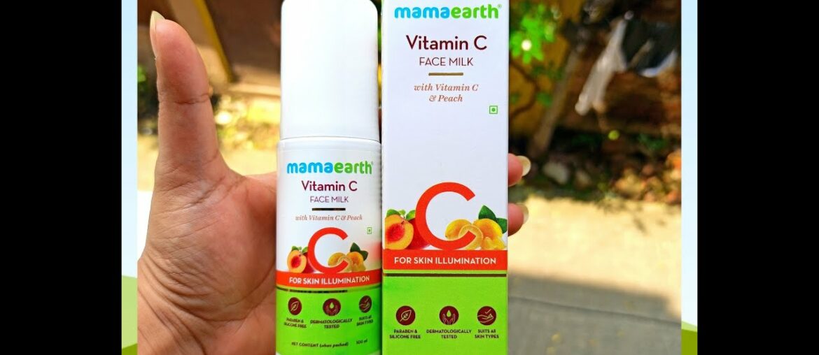 Mamaearth Vitamin C Face Milk Review|| Mamaearth New launches||#taniyasaha