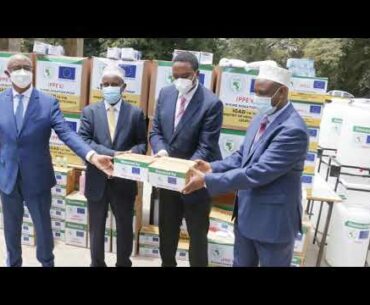Donations from IGAD Covid 19 Response Effort towards the Refugees at Daadab Refugees Camp