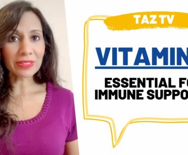 Vitamin B For Immune Support? (Bonus: My Favorite Foods That Contain Vitamin B) | TAZTV