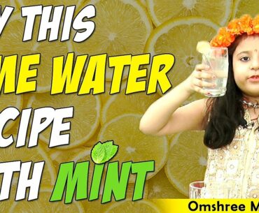 Mint Lemonade Recipe-Refreshing // Nimbu Pudina Sharbat-Lemonade Indian Style