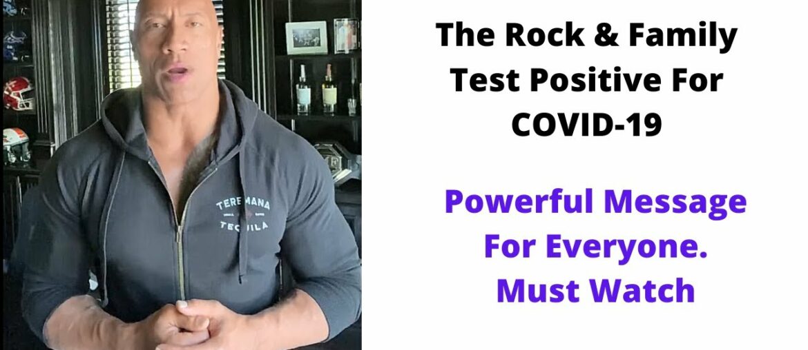 The Rock & Family Test Positive For COVID-19|Rock Test Corona Positive|Dwayne Johnson Test Positive