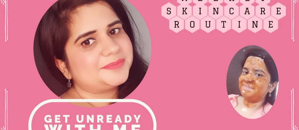 Get Unready with Me | Skincare Routine | Mamaearth Skincare Range | DIY Facepack | Vaishali Sharma