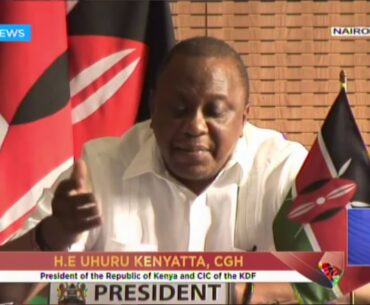 President Uhuru Kenyatta explains key issues raised from the Covid-19 virtual conference