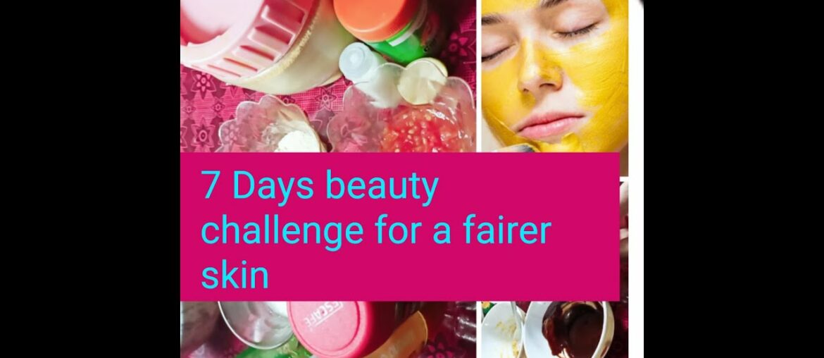 How to get urgent fairer skin at home|7days beauty challenge|Beauty And Fashion Hub With Alia