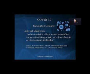 Gregg Braden on Covid19 Preventative Measures using Antiviral Mushrooms