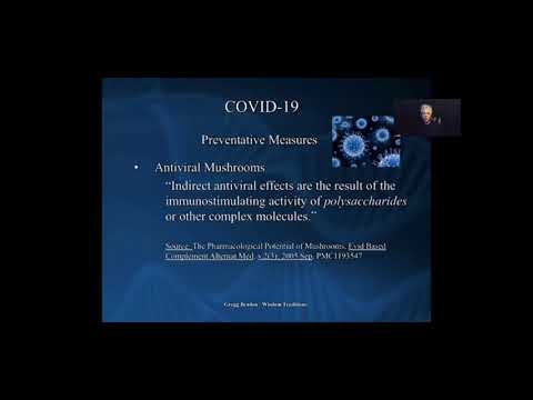 Gregg Braden on Covid19 Preventative Measures using Antiviral Mushrooms