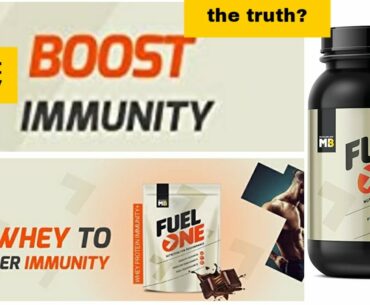 MUSCLE BLAZE FUEL ONE WHEY PROTEIN CONCENTRATE HONEST REVIEW|INCREASES IMMUNITY FROM COVID-19?