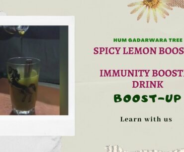 Immunity booster Drink | BOOST-UP | Siddharth S. | 1 September - 7 September 2020 | #11