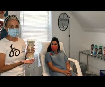 Vitamin IV Drip Therapy with Daniela Bobsin Beauty