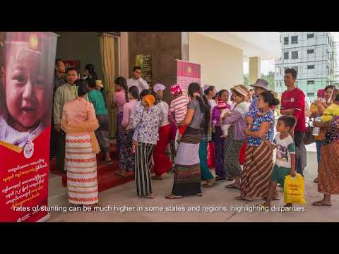 Supporting government to prevent, control and eliminate all forms of malnutrition in Myanmar