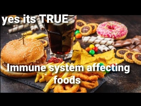 Worst Foods That Affects Our Immune System-Foods That Weakens Immunity/How To Improve Our Immunity