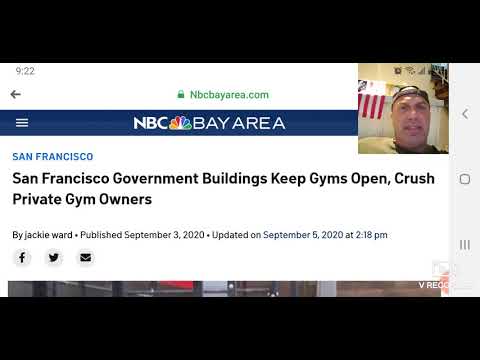 San Francisco Gov. Buildings Keep Gyms Open, Gym Owners  Furious