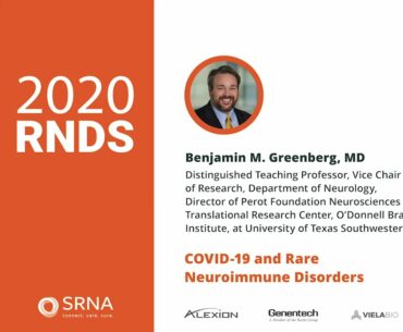 2020 RNDS | COVID-19 and Rare Neuroimmune Disorders