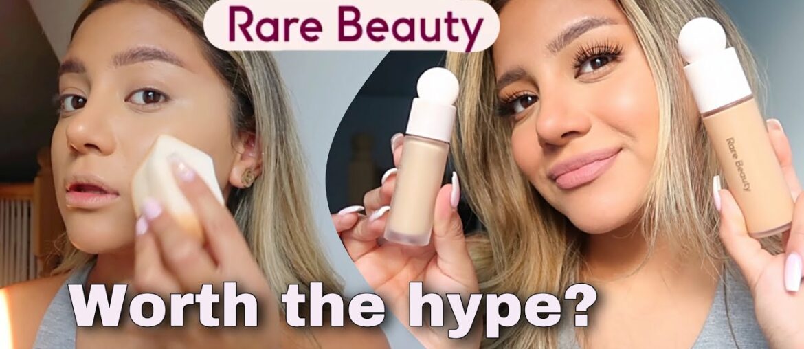 TRYING RARE BEAUTY BY SELENA GOMEZ! My HONEST first Impressions, Review + Wear Test | Dani3lah