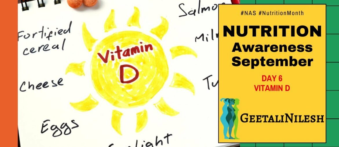 Nutrition Awareness September - Day 6 - Sunshine Vitamin D