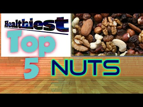 Top 5 healthy nuts|vitamins and minerals|Nutrition facts