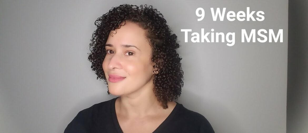 Week 9 Of My MSM, Vitamin C, and Collagen Hair Growth Experiment. PSA about Relaxers and Hair Color.