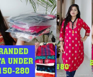 Best AJIO KURTA HAUL UNDER RS 150 - 280 ONLY / UPTO 80% OFF #AJIO Mamaearth Vitamin C Review