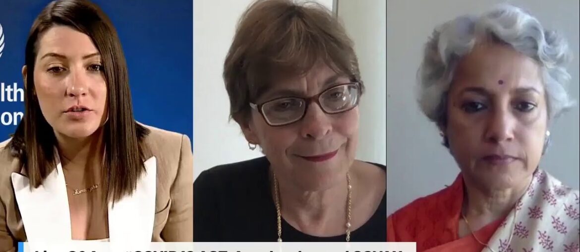 Live Q&A on #COVID19 ACT-Accelerator and COVAX with @doctorsoumya and @mariangelasimao. #AskWHO