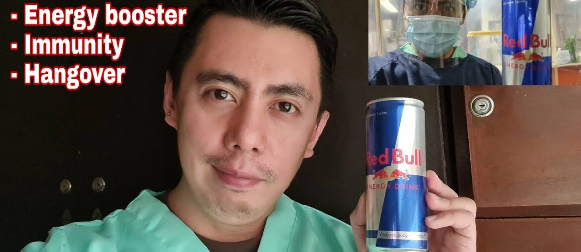 RED BULL ENERGY DRINK WITH ASCORBIC ACID VITAMIN C & VITAMIN B-COMPLEX FOR IMMUNITY, HANGOVER REVIEW