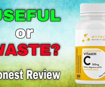 Mypro Nutrition Vitamin C Tablets Review | Should U Use It Or Not?