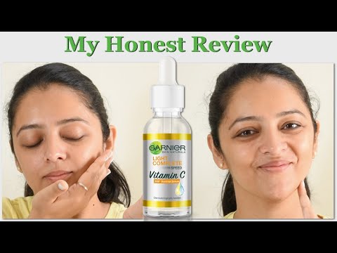 Vitamin C serum kaise use karein | Garnier vitamin C serum review