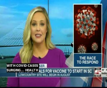 Clinical Trials of South Carolina COVID-19 Vaccine Study - Live 5 Interview