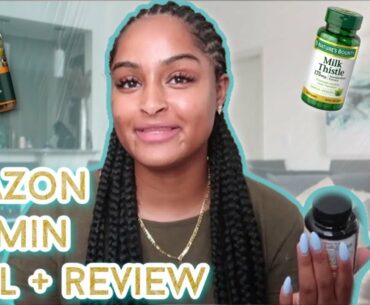 11 DAILY VITAMINS YOU NEED TO TAKE FOR CLEAR SKIN & GREAT HEALTH | AMAZON HAUL