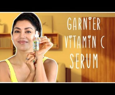 Garnier vitamin C serum review and benefits. @Garnier India @amazonfashion @Flipkart