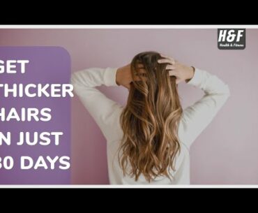 I Went from Thin to Thick Hair in Just a Week | Ways to Get Thicker Hair | Thicker hairs via YouTube