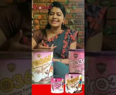 Best Protein Health Drink for Women | Actress Rachitha shares her experience about Pro360 Women