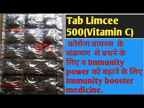 Tab Limcee 500(Vitamin C) for immunity boosting and protect us from diseases viruses and bacterias.