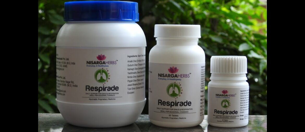 Respirade - For Respiratory Infections - Nisarga Herbs | Herbal Supplements | Ayurvedic Medicine