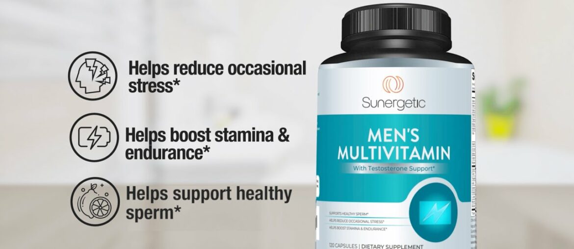 Sunergetic Men's Multivitamin Supplement