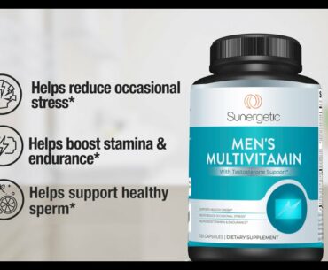 Sunergetic Men's Multivitamin Supplement