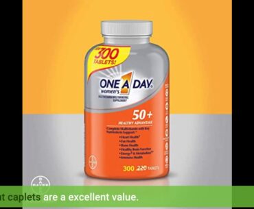 Review One A Day Expect More Men's 50+ Multivitamin, 300 Tablets